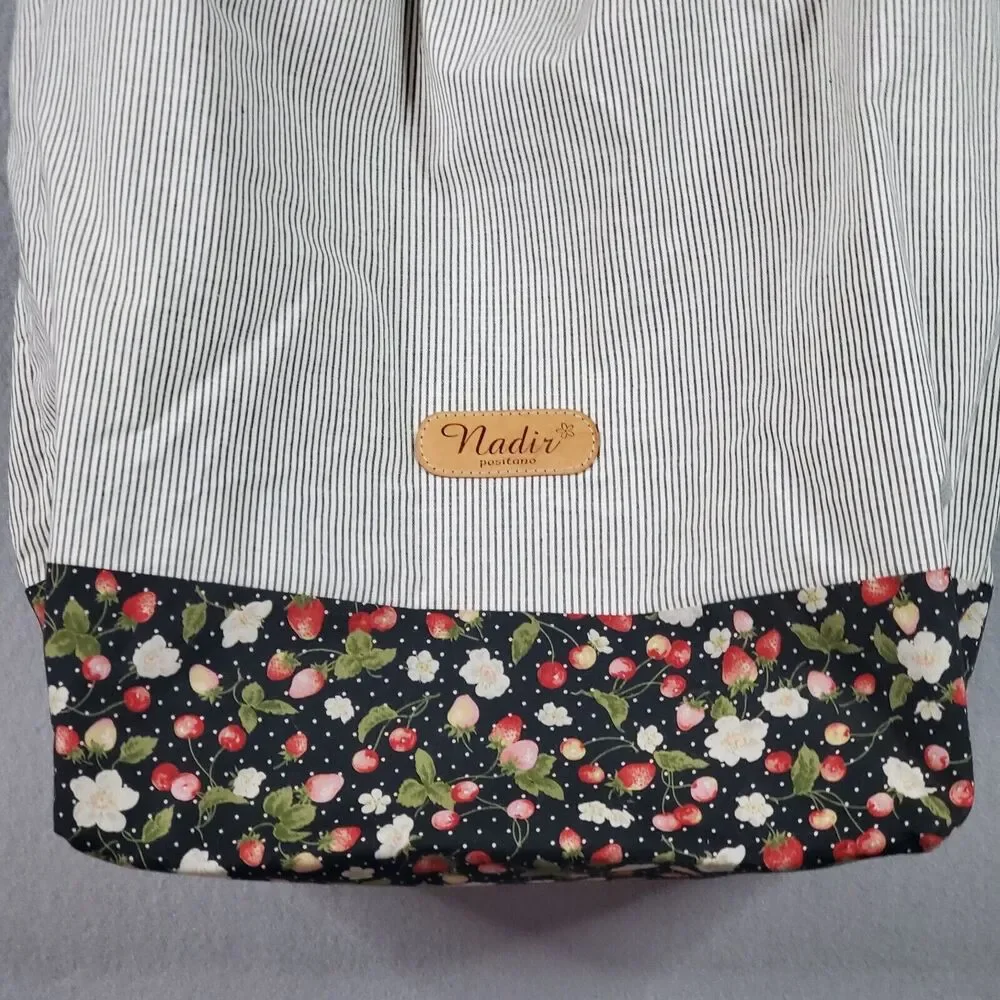 Italian Made Nadir - Positano Shoulder bag Tote Excellent Condition Inner pocket - Picture 2 of 9
